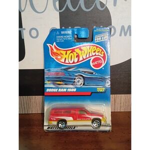 Hot Wheels Dodge Ram 1500 Red Camper Shell Collector 797 Vintage 1998 19966